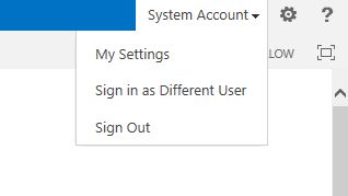 System account